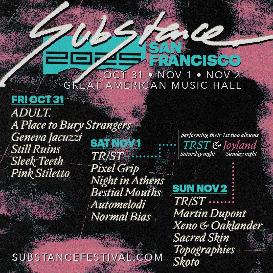 Xeno & Oaklander play at SUBSTANCE FESTIVAL SAN FRANCISCO - NOV 2 2025 Great American Music Hall