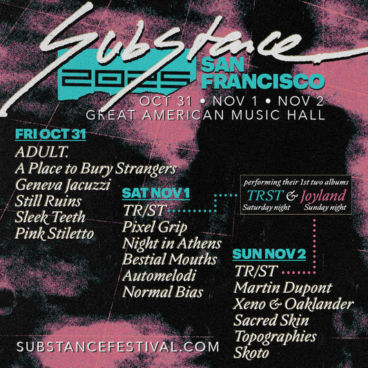 Xeno & Oaklander play at SUBSTANCE FESTIVAL SAN FRANCISCO - NOV 2 2025 Great American Music Hall